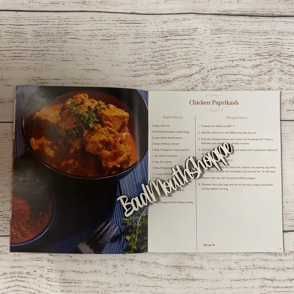 Copper Chef Electric Skillet Cooktop Cookbook